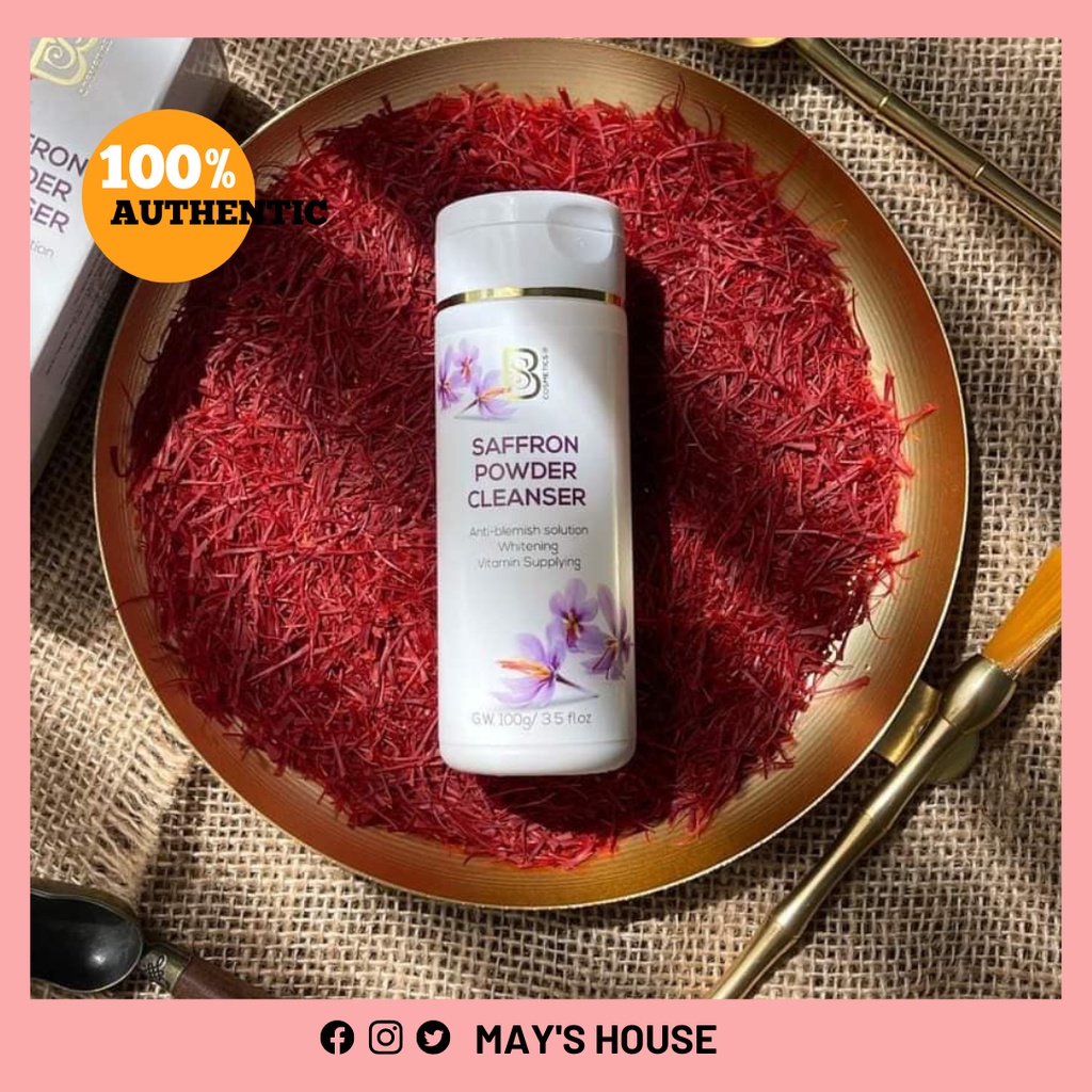Bột rửa mặt tinh chất Saffron - Saffron powder clean