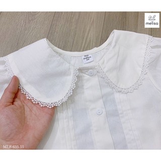 Set Melisa trắng kẻ Hồng