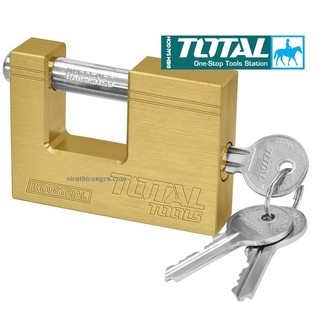 Ổ khóa cửa chống cắt khóa cầu ngang đồng thép 60mm 234g total chính hãng tlk32603