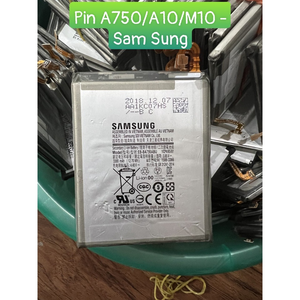 Pin A750/A10/M10 Sam Sung ( Zin Tháo máy)