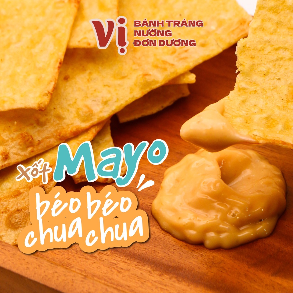 Bánh Tráng Xốt Mayo Vị - Túi 40g