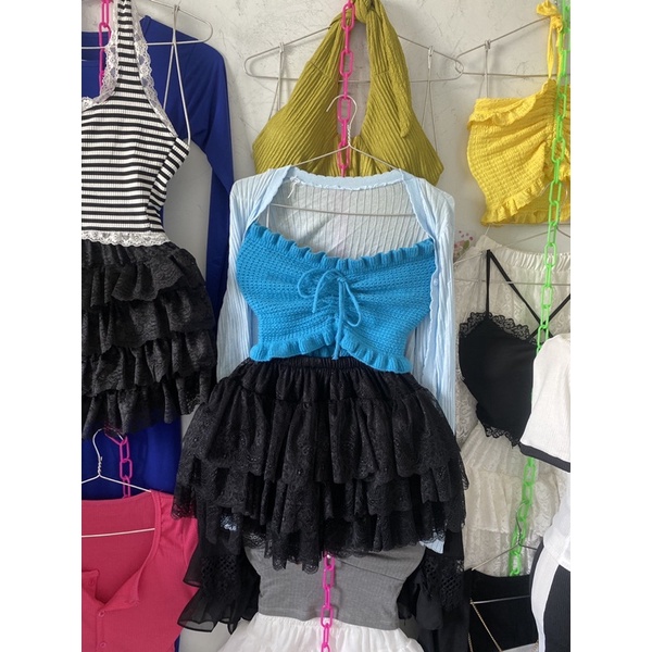 Chân váy Ren cao cấp có quần bảo hộ