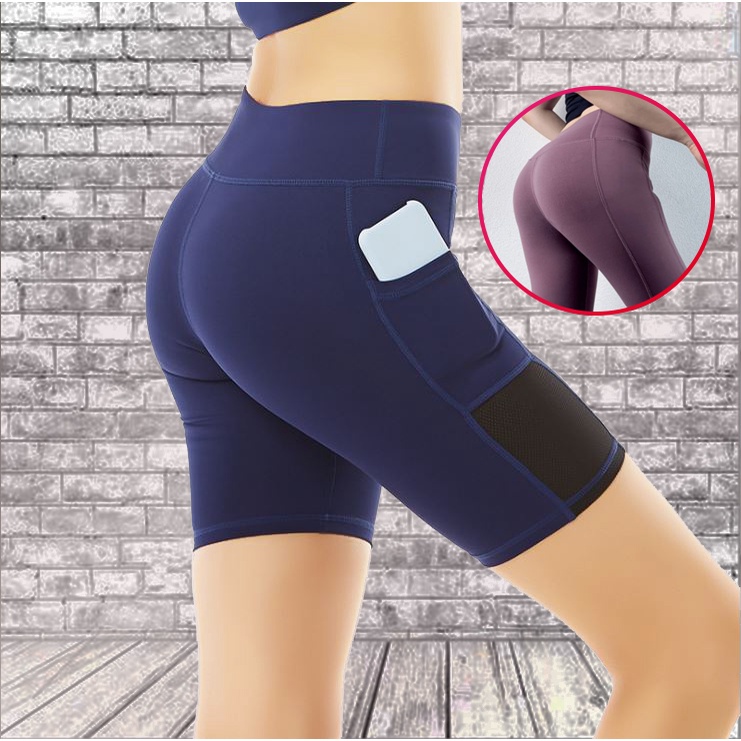 QUẦN tập gym nữ lửng MADELA chất cotton, quần thể thao dáng ôm MÃ QN1001/QN1002