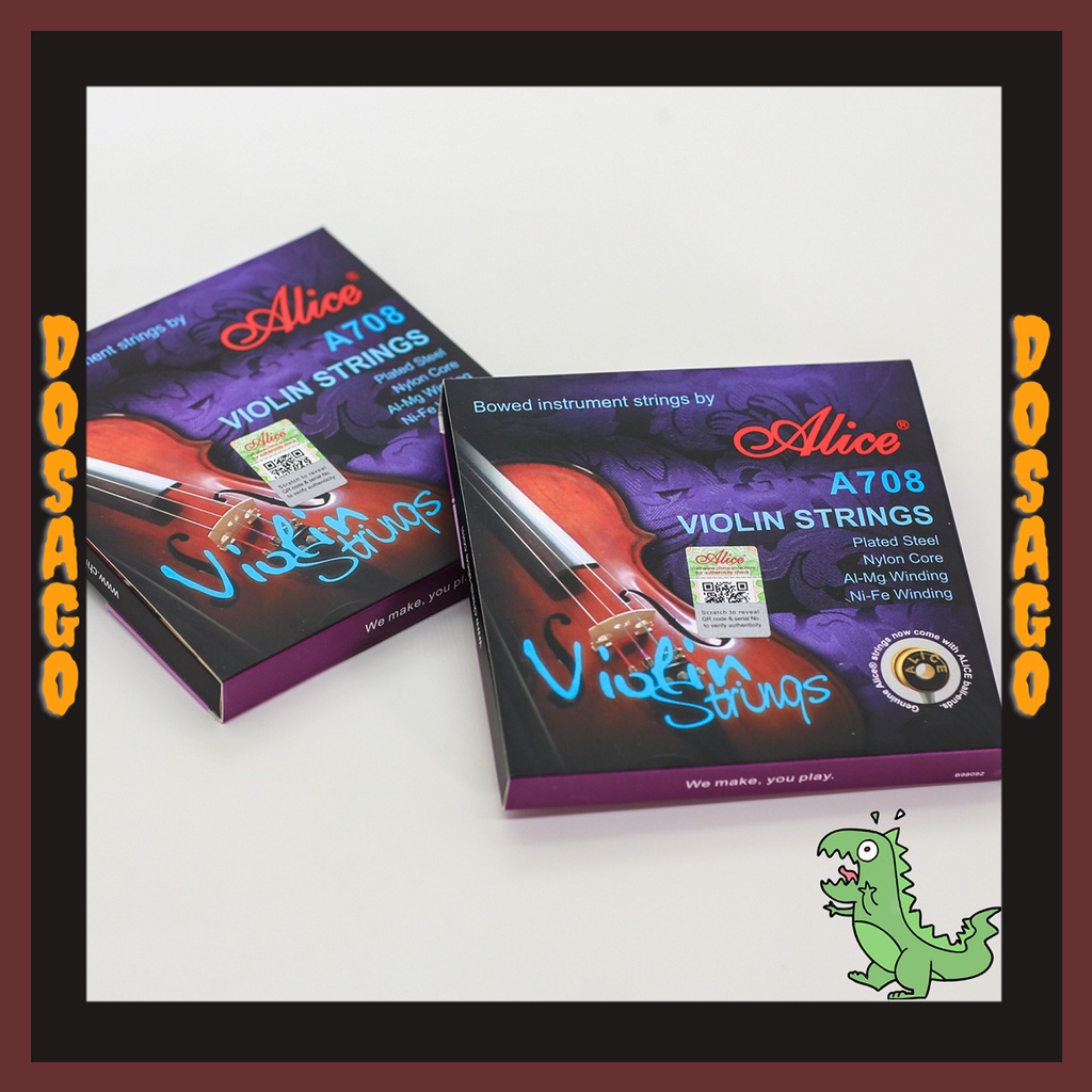 Chính hãng - Dây đàn Alice A708 dành cho đàn Violin cao cấp