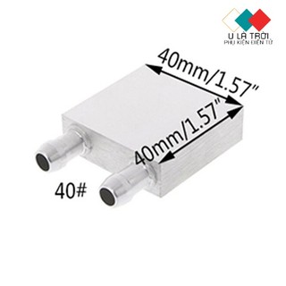 Khối nhôm tản nhiệt nước cao cấp cho sò nóng lạnh/ cpu máy tính để bàn