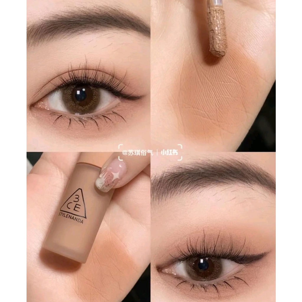 Màu Mắt Dạng Kem 3CE LIQUID PRIMER EYE SHADOW Bền Màu, Lì Mịn - Vamima