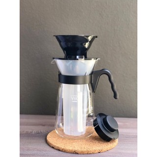 Bình Pha Drip Cà Phê Đá Hario V60 Ice Coffee Maker 700ml