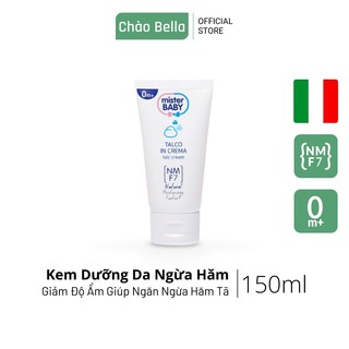 Kem Dưỡng Da Cho Bé Yêu Mister Baby Talc (ITALY) | Bảo Vệ Làn Da - Cân Bằng Độ Ẩm - Ngăn Ngừa Vi Khuẩn Có Hại (150ml)