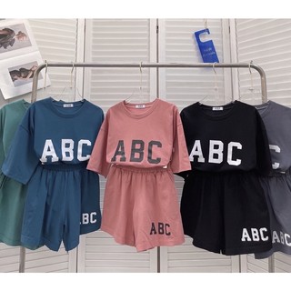 [ Rẻ vô địch ] Set bộ đùi chất cotton - Abc