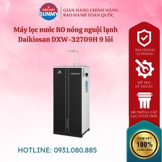 Máy lọc nước RO nóng nguội lạnh Daikiosan DXW-32709H 9 lõi