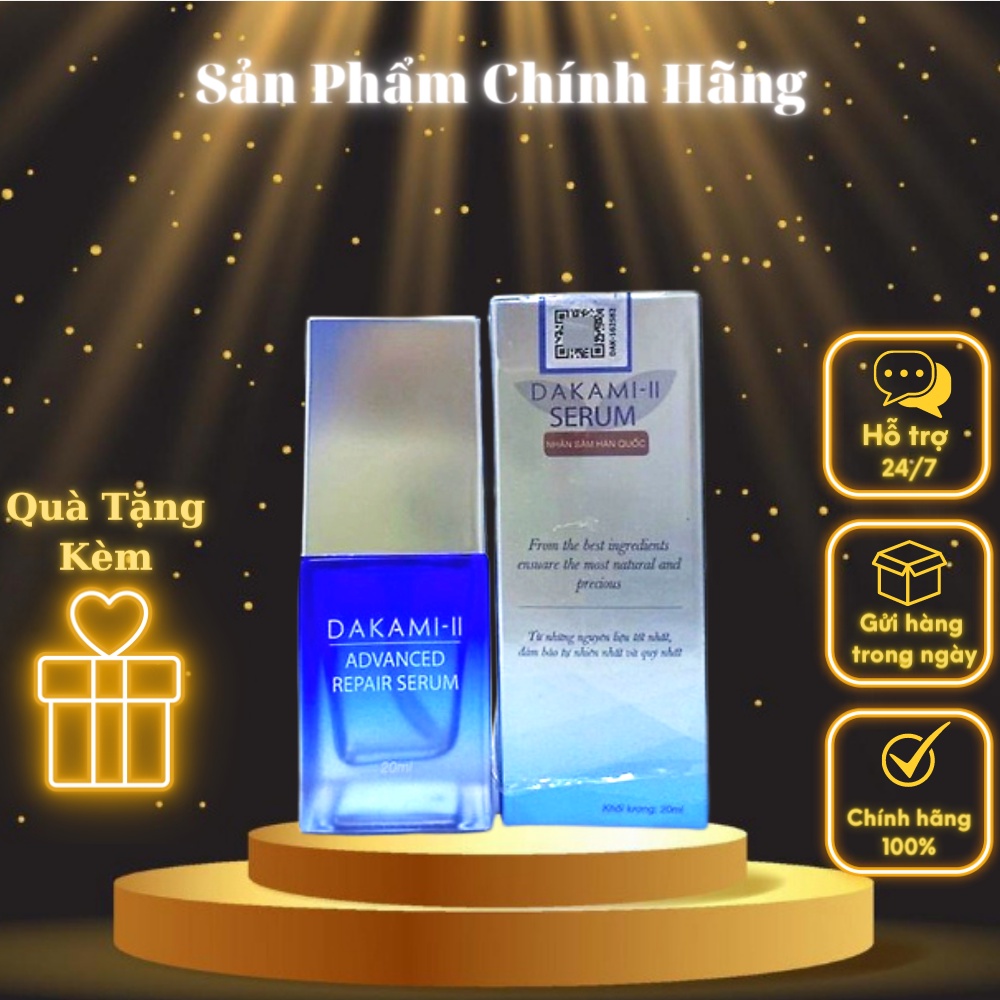Serum Dakami II Dưỡng Trắng Da Mờ Thâm Phục Hồi Da 20ml - XHI