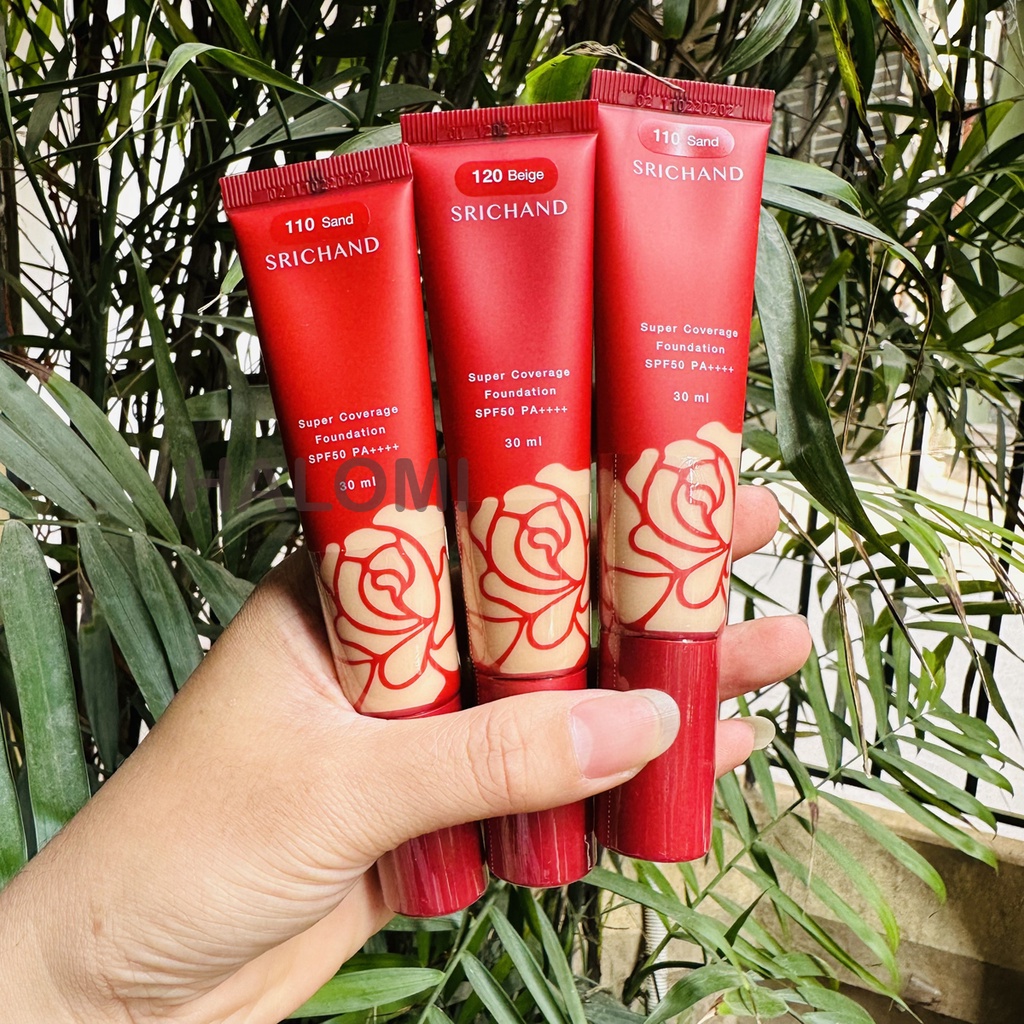 Kem Nền Srichand Thái Lan Enchanted Cover Perfect Foundation SPF35 PA+++ 30ml