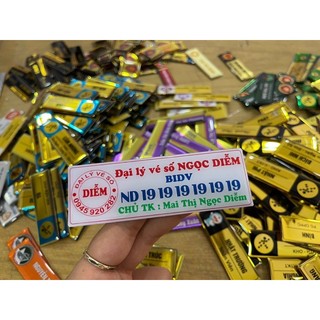 Bảng vé số-In cố định (Vui lòng gửi thông tin cho shop)