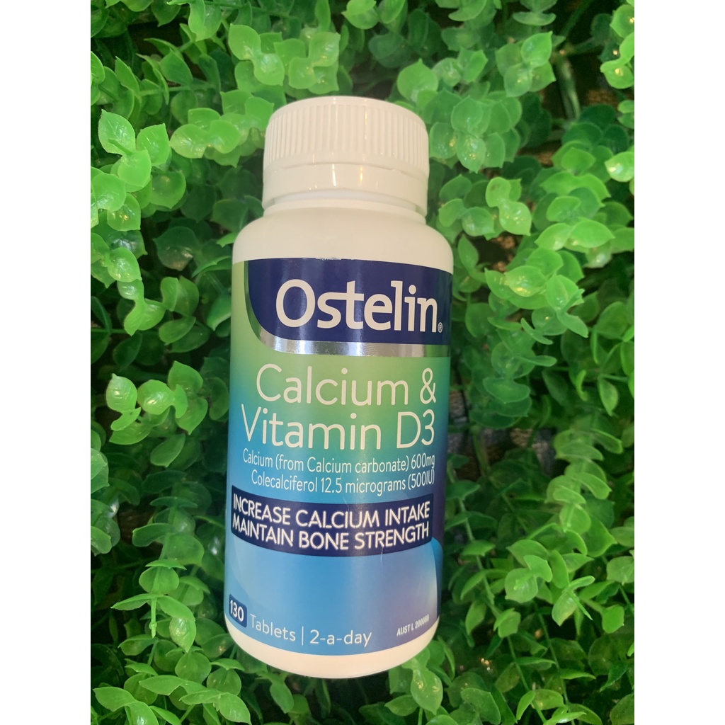 OSTELIN CALCI VITAMIN D3 130 VIÊN -Calci ostelin bầu 130v