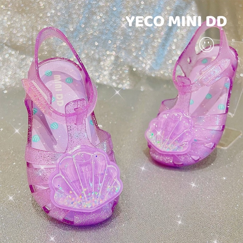 SANDAL vỏ sò thơm chuẩn hãng MINI DD siêu xinh cho bé gái