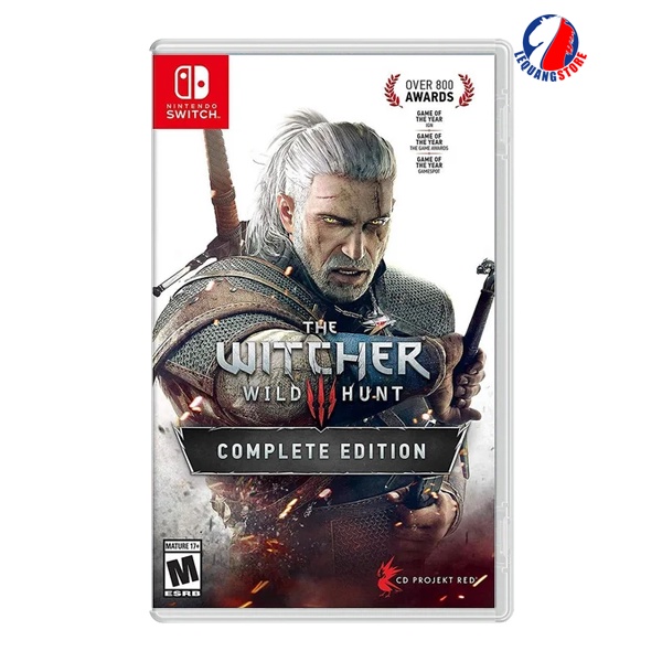 The Witcher III: Wild Hunt Complete Edition - Băng Game Nintendo Switch - US (Mới)