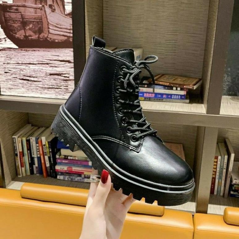 Bốt nữ giày bốt nữ ulzang khoá kéo cao cấp loại đẹp