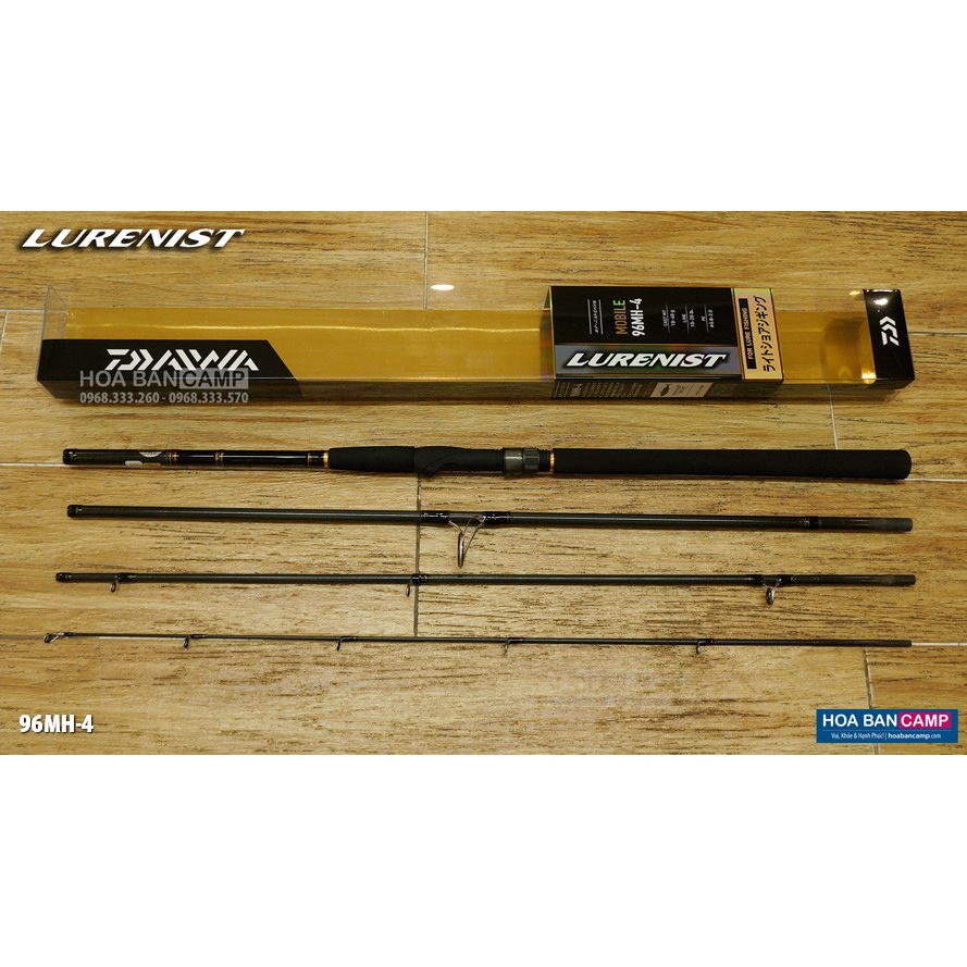 Cần Lure Daiwa Lurenist Mobile 22 | 4 Khúc