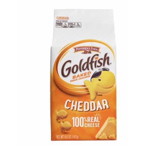 Bánh Cá Goldfish vị phô mai Cheddar 187g