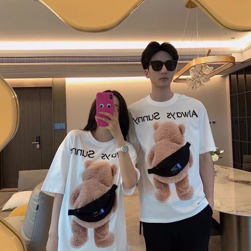 Áo Phông Nam Nữ Free Size Từ 40-70Kg Nhiều Hình L.A.Y Kids