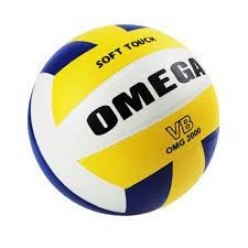 Bóng Chuyền Da OMEGA ( Tặng kim bơm+ lưới )