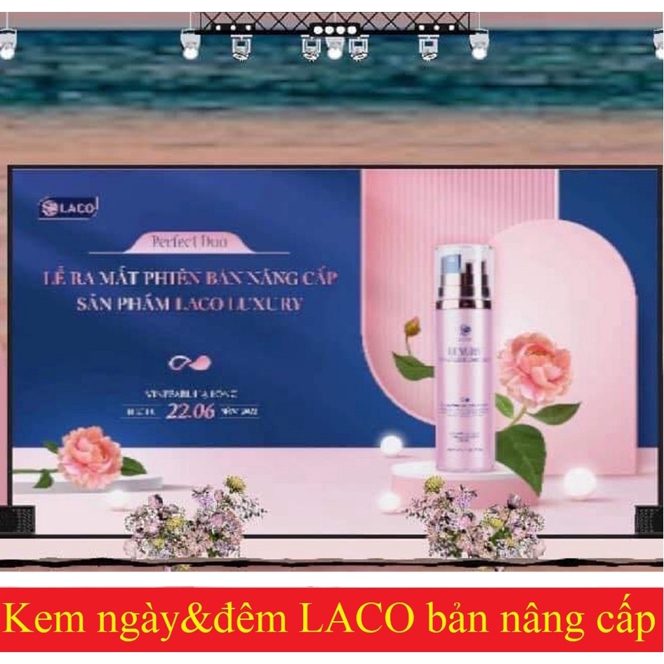 Kem dưỡng da ban ngày đêm LACO LUXURY DAY & NIGHT CREAM DUO (chính hãng mấu 2022)