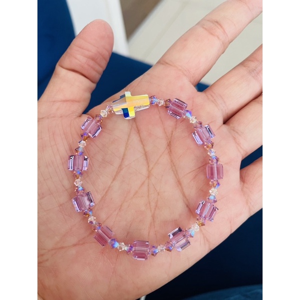 Vòng Tay-Chuỗi 10 Kinh Pha Lê Áo