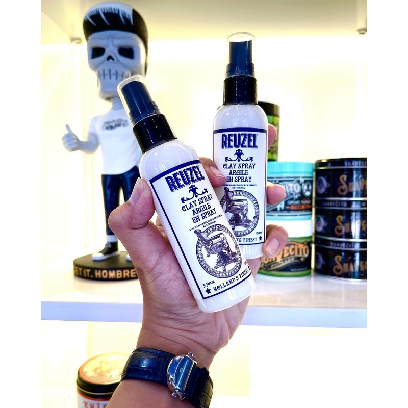 Xịt tạo phồng Reuzel Clay Spray 355ml - New 2023 - Chính Hãng + Quà Tặng