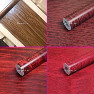 Giấy dán tường giả gỗ chống nước [FF0001]