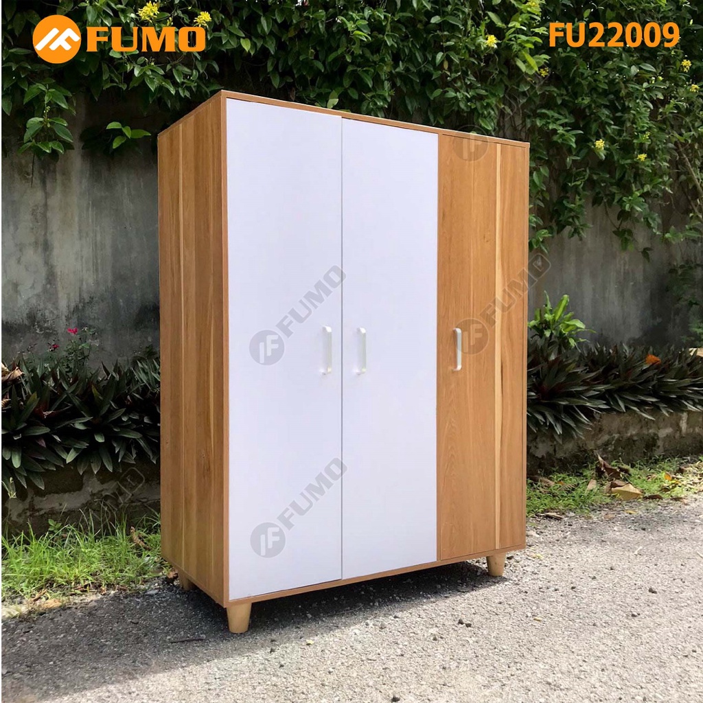 Tủ quần áo đa năng, tủ đựng quần áo chất liệu gỗ MDF phong cách hiện đại FU22009