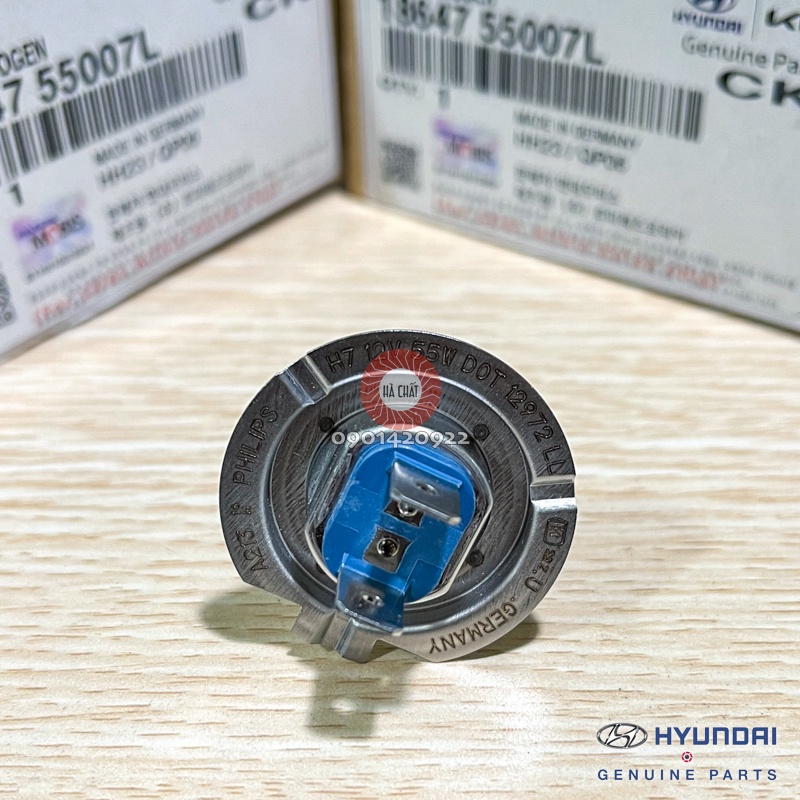 Bóng Đèn H7 HYUNDAI MOBIS 🚘 lắp cho pha cos gầm xe Hyundai Kia Toyota