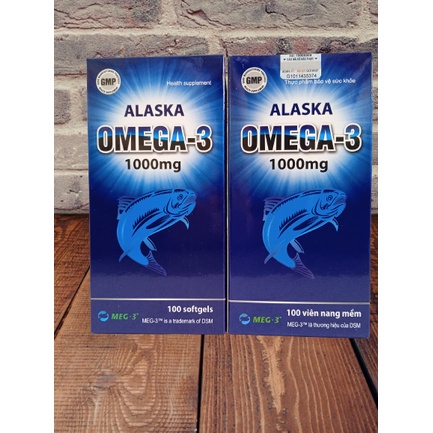 Viên uống dầu cá Omega 3 Alaska 1000mg