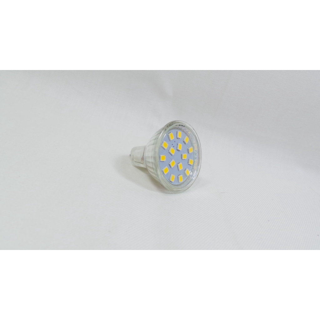 Bóng đèn chén nhỏ LED 3W-220V, Đuôi đèn GX5.3, Chén MR11, đường kính miệng chén 3.5cm