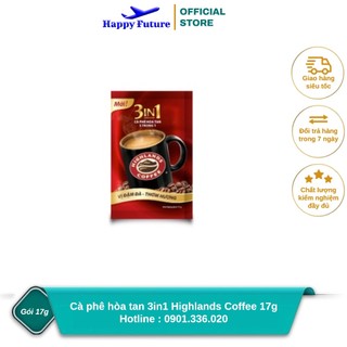 Cà phê hòa tan 3in1 Highlands Coffee 17g