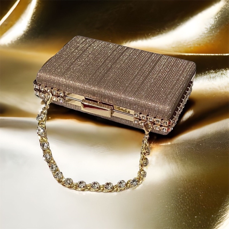 Bóp Đầm Đeo Vai Kết Hạt Thủ Công Hàng Cao Cấp Có Quai{ Nhận giao hoả tốc trong ngày khu vực tphcm}