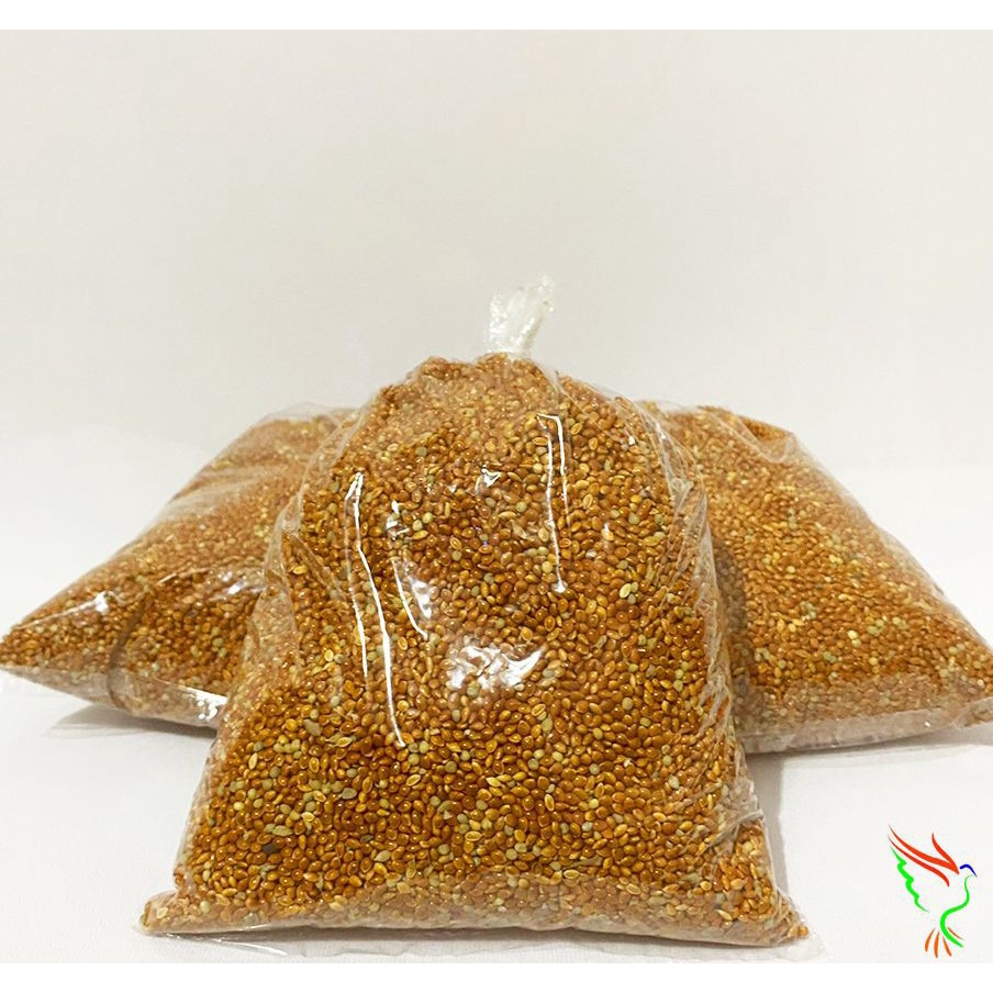 500g Kê đỏ loại to, hạt tròn bóng mẩy cho chim vẹt, sẻ, manh manh nhật, sắc nhật, yến hót, bạc má