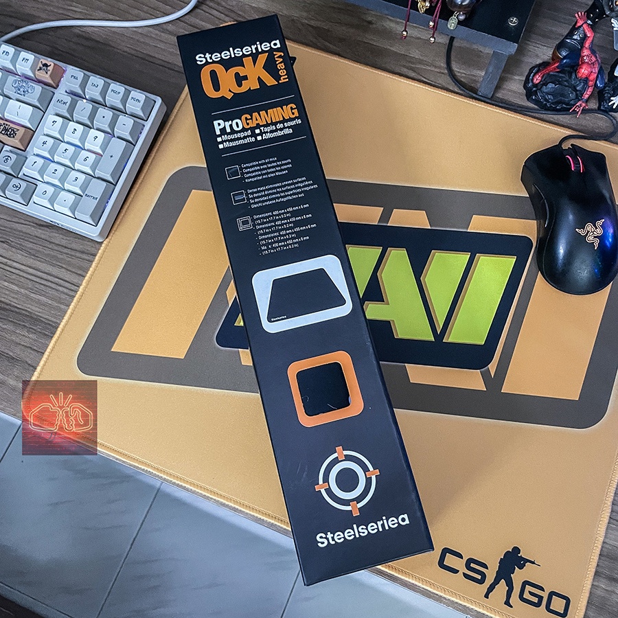 Kê Chuột  SteelSeries QCK Large CSGO - Lót Chuột Chuẩn Esport Siêu Rẻ