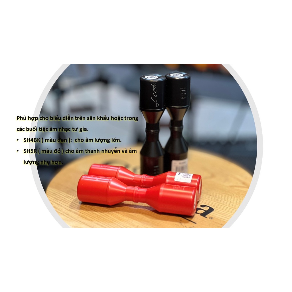 Xúc xắc nhựa chính hãng Meinl SH4BK và SH5R