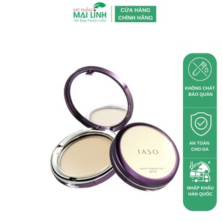 Phấn Phủ Iaso Siêu Mịn Chống Nắng Kiềm Dầu Lâu Trôi IASO Spf30 #21 & #23 14g