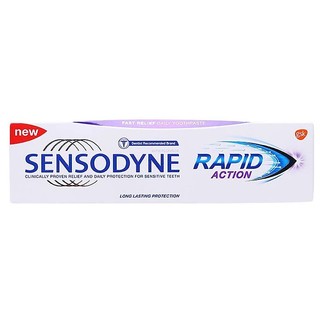 Kem đánh răng sensodyne rapid action 100gr