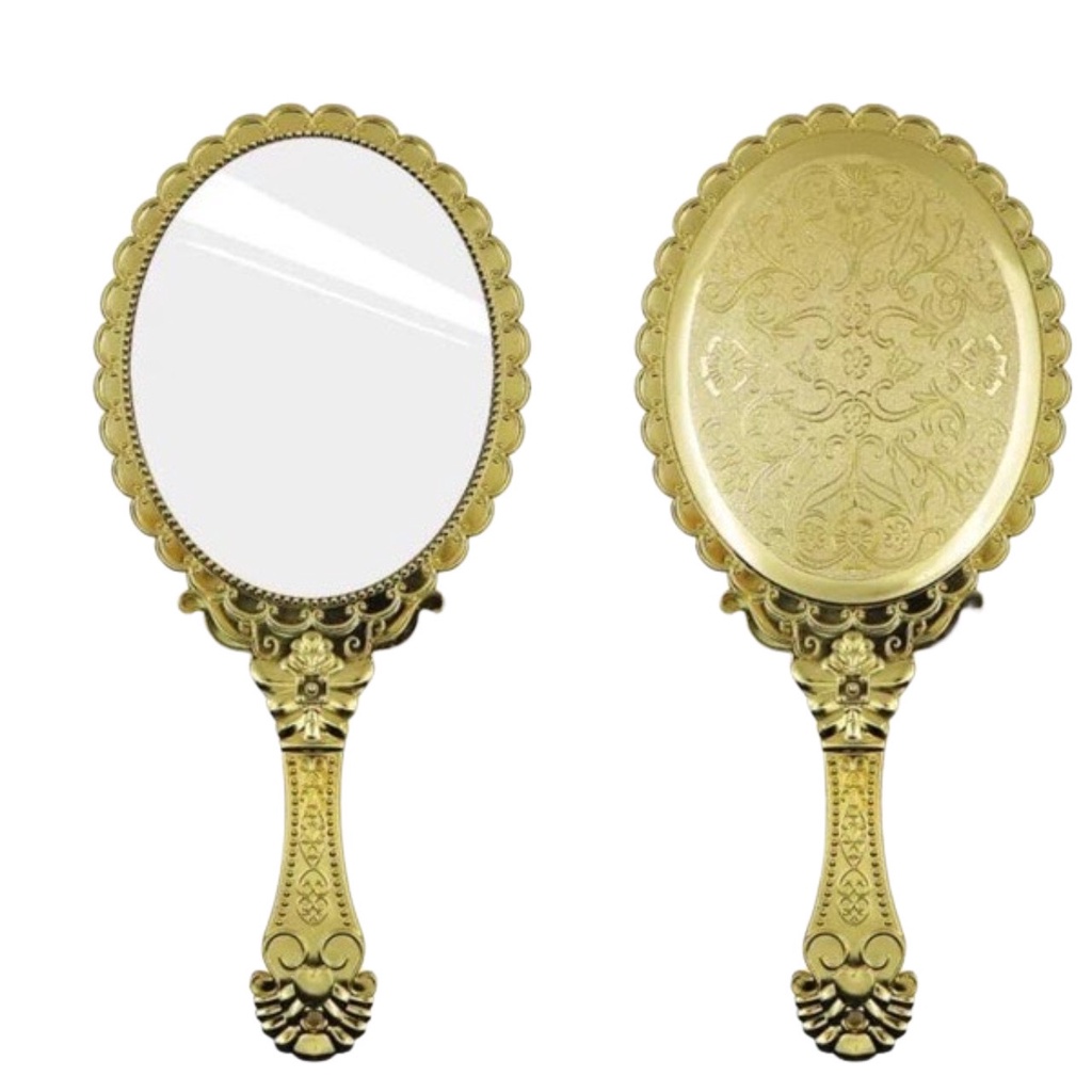 Gương hoàng cung soi mi cầm tay