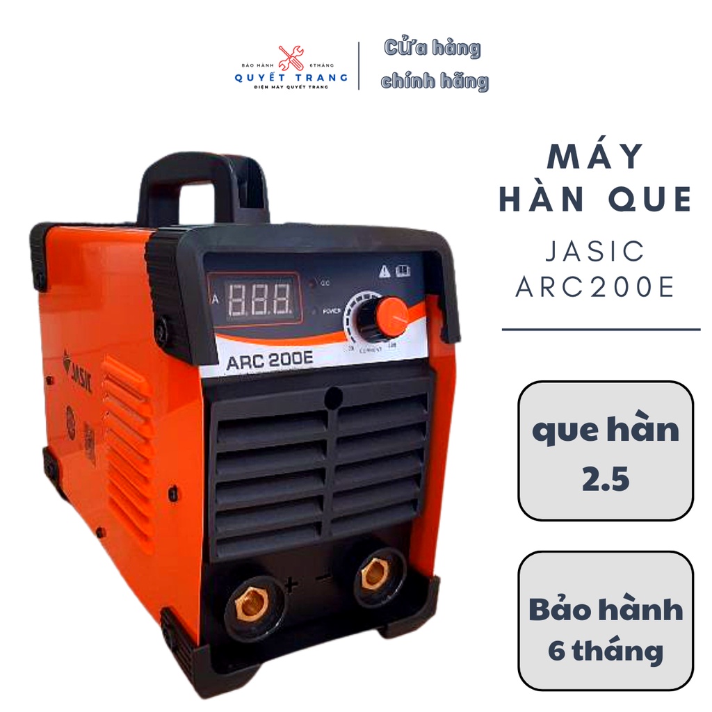 Máy hàn que jasic arc 200E hàn chuyên que 2.5
