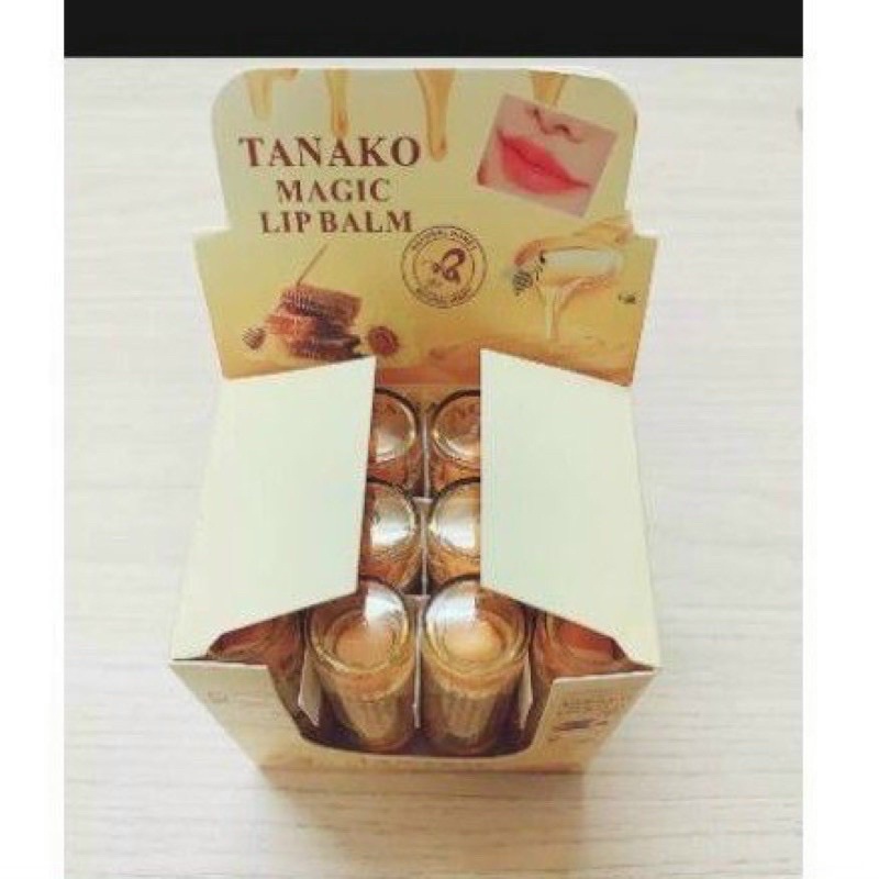 LỐ 12 Cây Son dưỡng môi tanako mật ong và hoa cúc