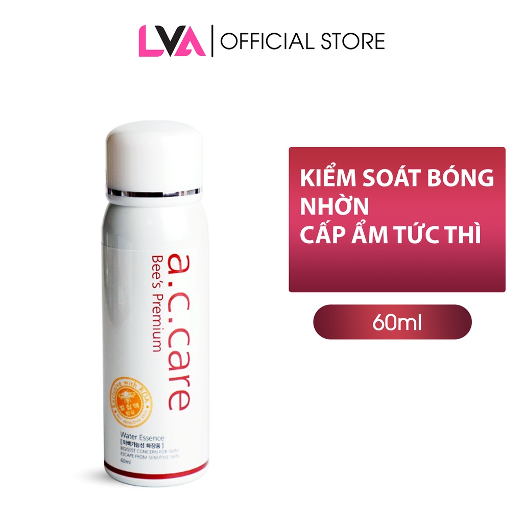 Xịt khoáng kiểm soát bóng nhờn từ nọc ong AC Care Bee's Premium Water Essence 60ml