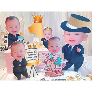 Chibi trang trí sinh nhật, thôi nôi thiết kế