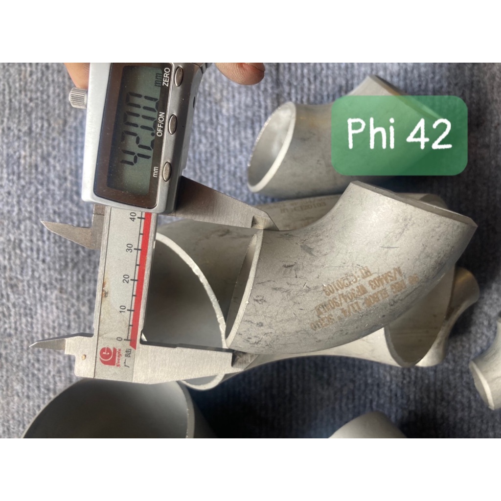 CO HÀN INOX 304 SCH10 PHI 21 ĐẾN 219