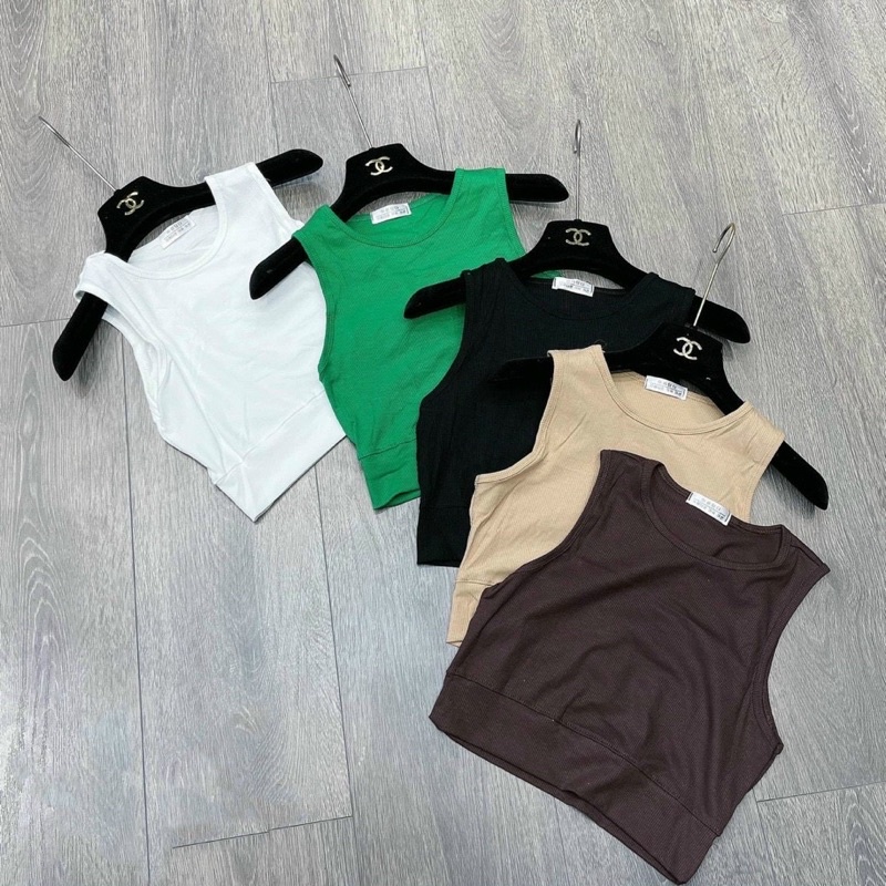 ÁO THUN SÁT NÁCH BO GẤU DÁNG NGẮN SEXY MS10289