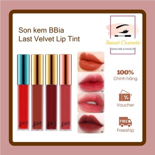 Son kem lì / son bibia last velvet lip tint