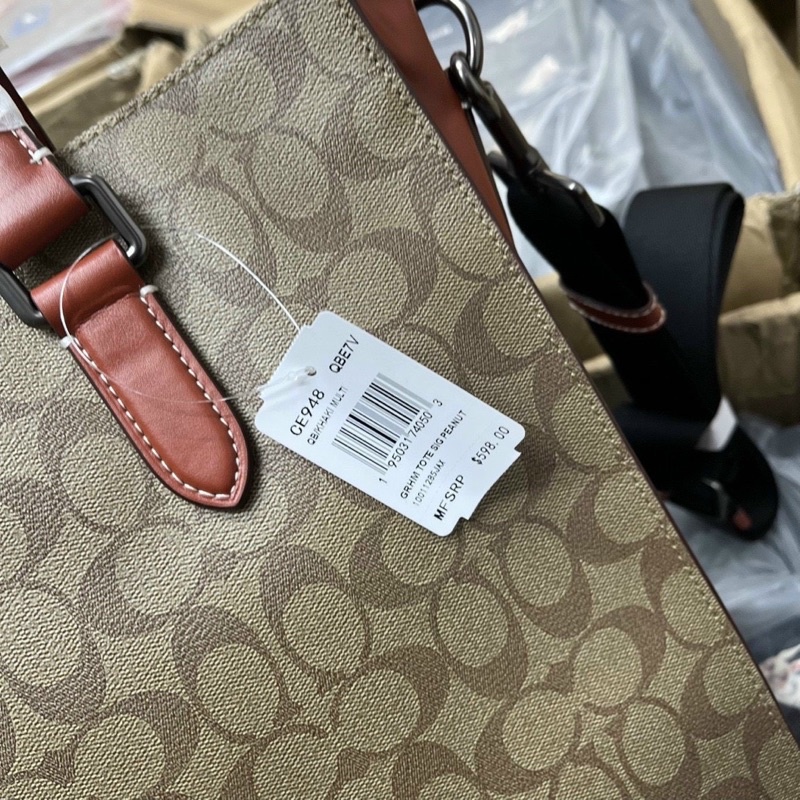 Túi C0ach Graham Tote Unisex xịn sò