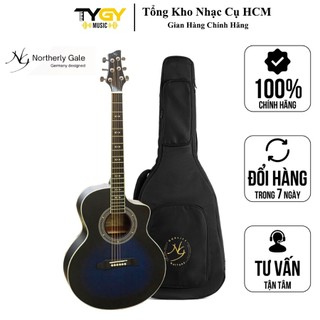 Đàn guitar acoustic ng starbl chính hãng - tặng bao đàn chính hãng, capo, pick
